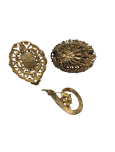 Load image into Gallery viewer, Caravaggio Vintage Trio Brooch Set
