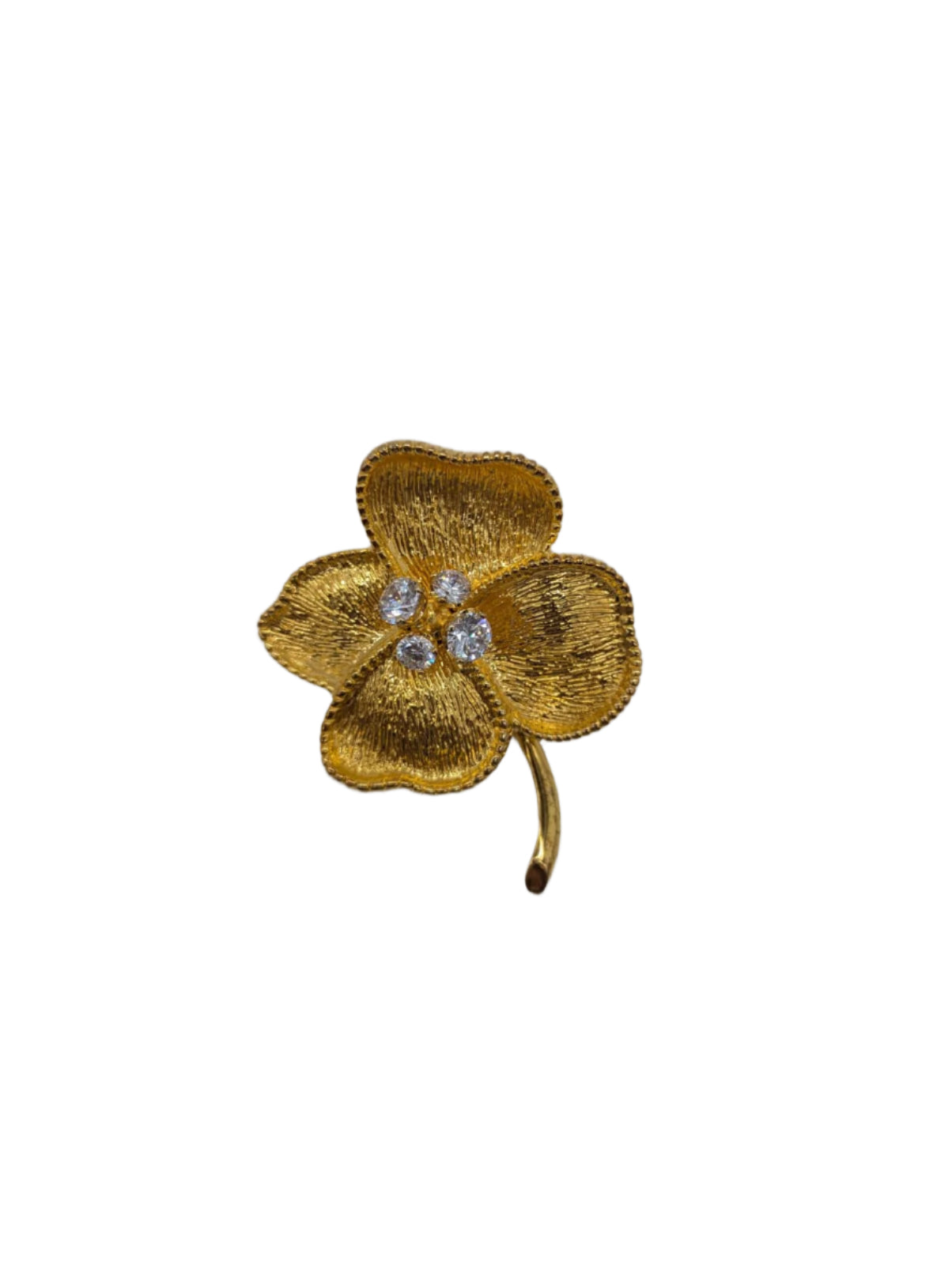 Four Leaf Clover Brooch