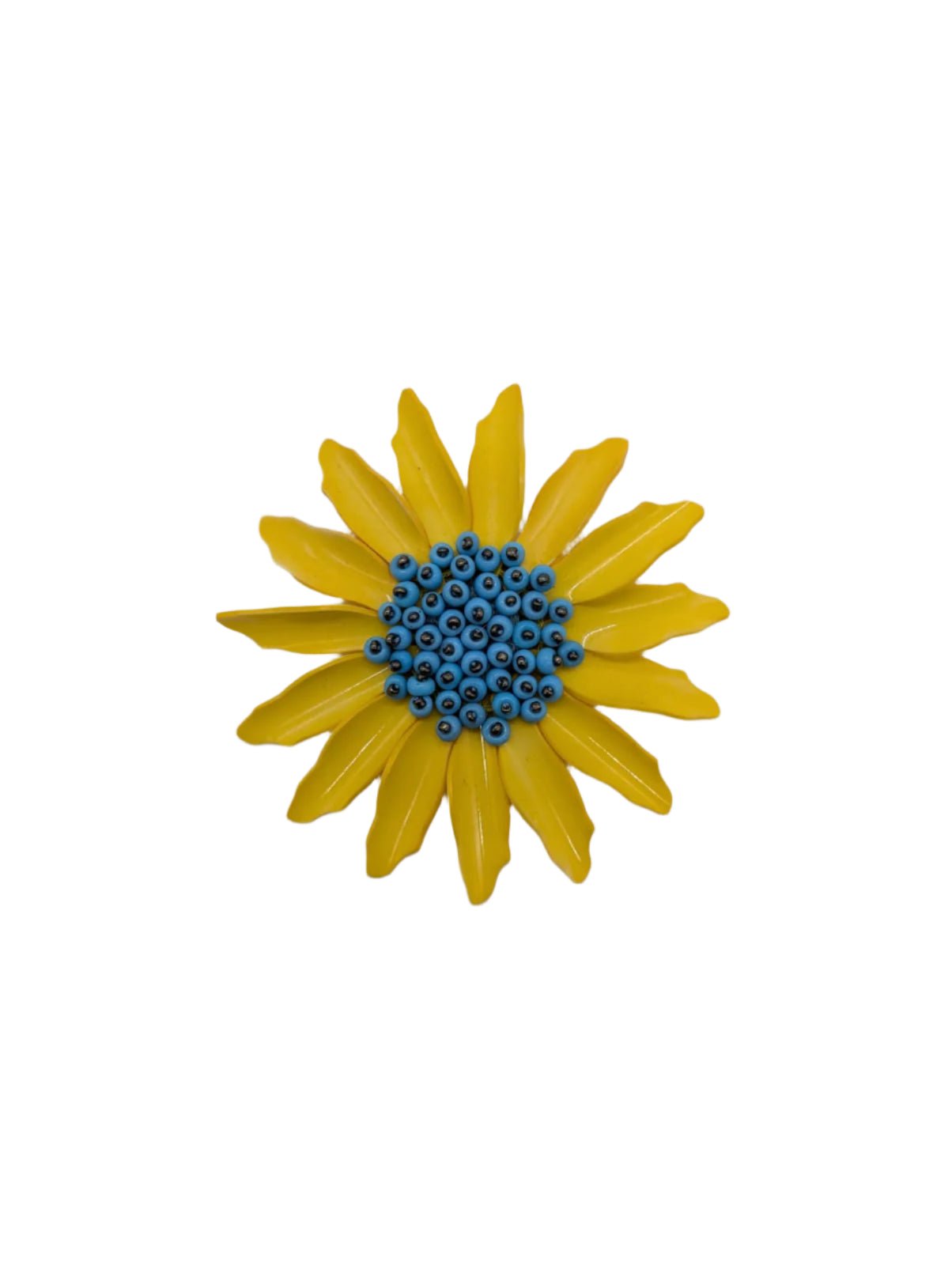 Girasole Bejewelled Flower Brooch