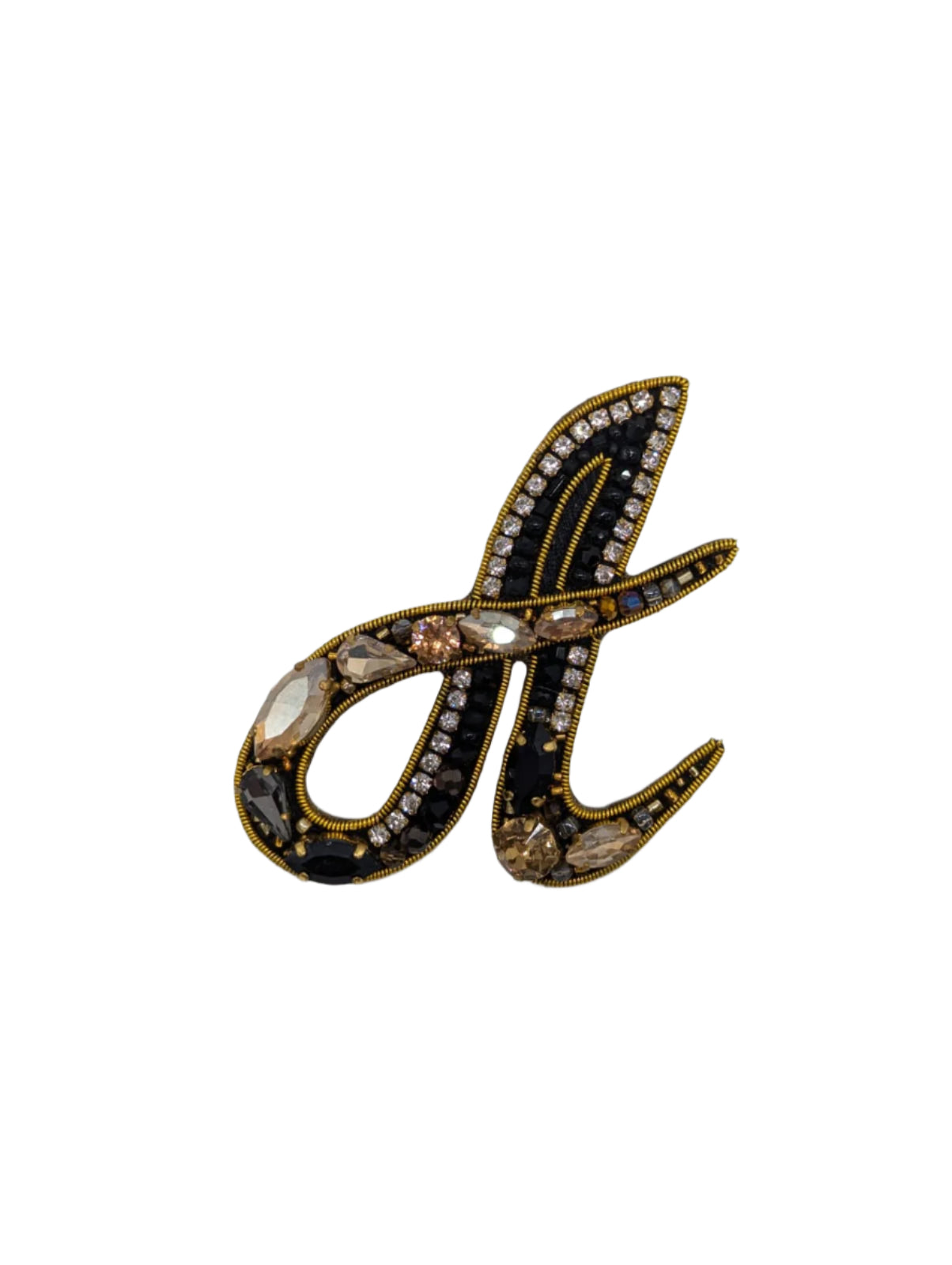 Initial Brooch by Broochella