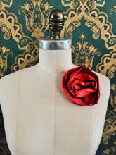 Load image into Gallery viewer, Isabella Rossellini Rosette Brooch
