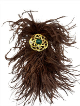 Load image into Gallery viewer, Feather Bejewelled Brooches
