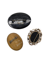 Load image into Gallery viewer, Botticini Trio Brooch Set
